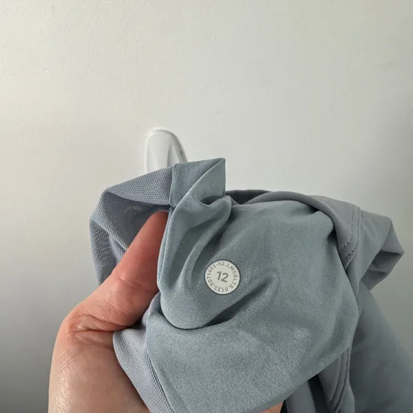 Lululemon Stretch High Rise Crop 23" Water Drop Blue Commuter Travel - Image 7