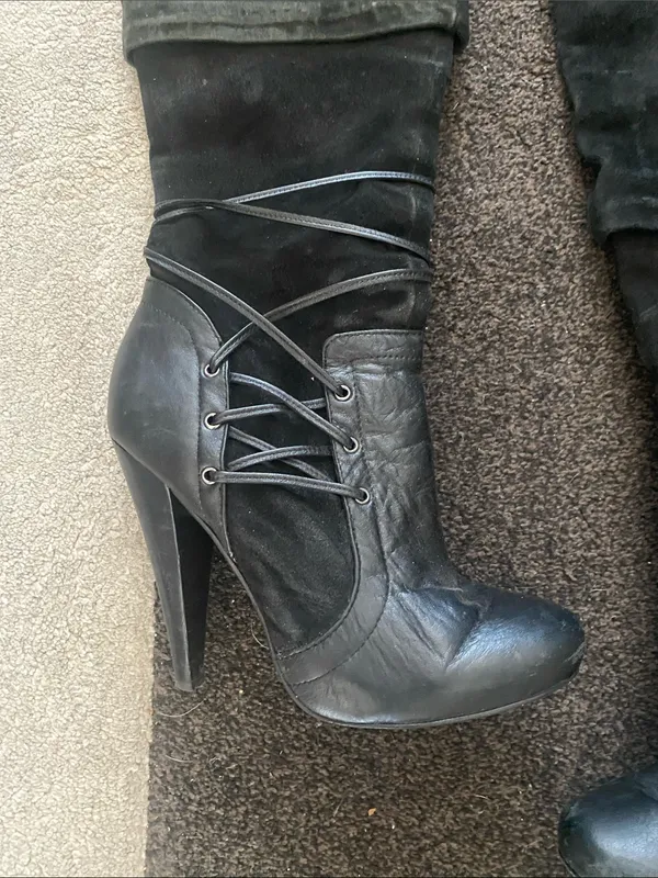 Vintage leather Aldo knee high Boots Size 6 - Image 3