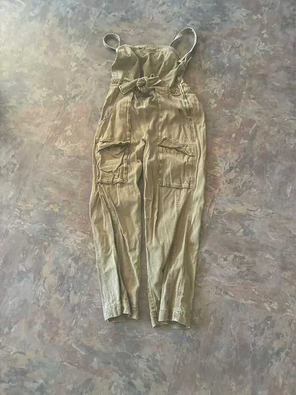 Free People Go West Utility Jumpsuit - Image 4