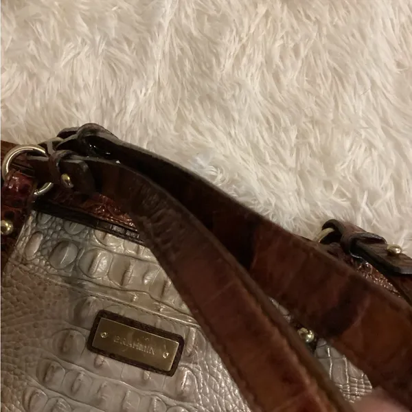 COPY - Brahmin Crocodile Embossed Tote Bag - Image 5