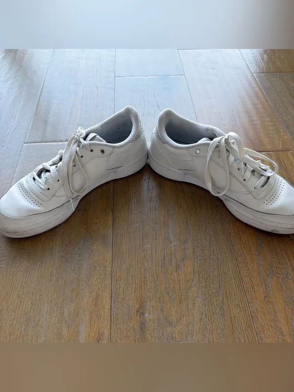 Reebok Women’s Glitter Club C 85 Sneakers - Size 7.5 - Image 5