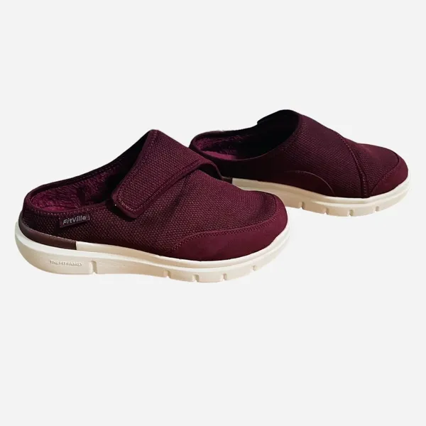 FitVille Women's Recovery Winter Slippers‎ Orthopedic Fleece Lining Clogs Marca - Image 5