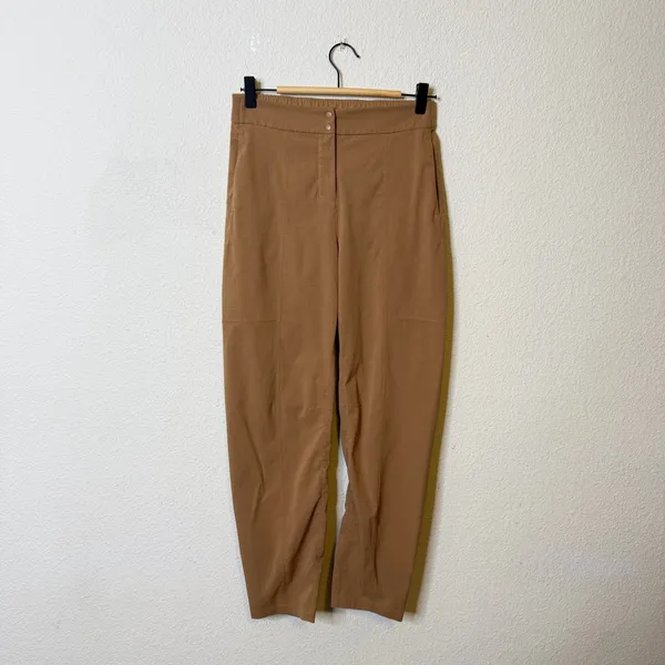 Lululemon Dynamic Days Pant‎ Saddle Brown Tan Womens Size 4 - Image 2