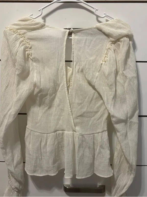 Free People Daia Puff Sleeve Top - Image 3