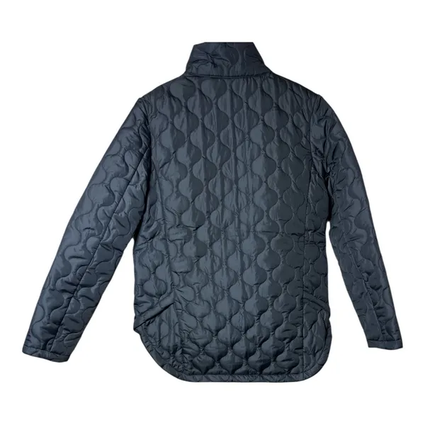 Pulse Black Quilted Winter Jacket - Image 2