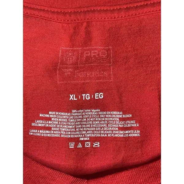 Nike Travis Kelce #87 Kansas City Chiefs‎ NFL Red Jersey Tshirt Women's XL Bag6 - Image 6