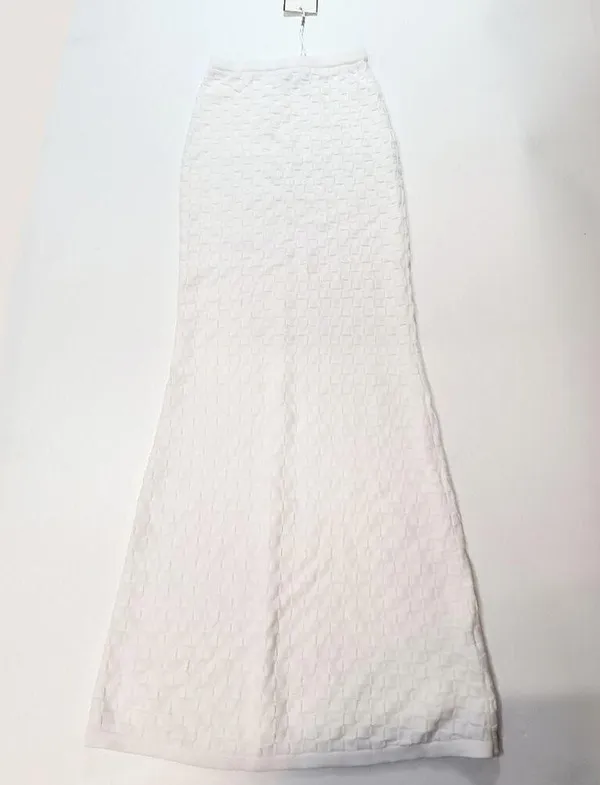Runaway The Label Taya Maxi Skirt in White - Image 3