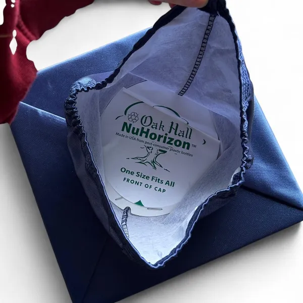 navy blue graduation gown and cap - Image 7