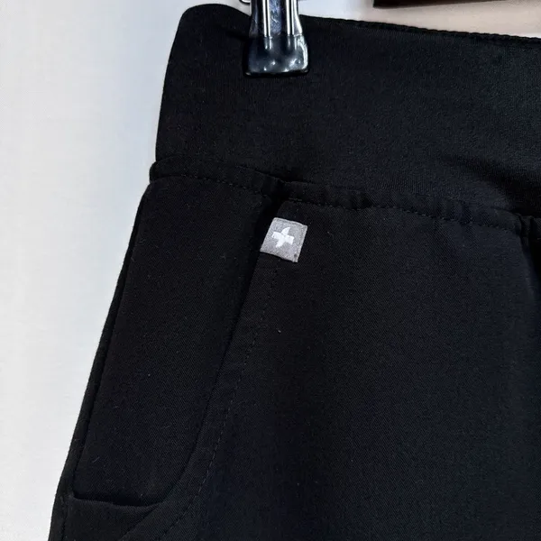 Figs Technical Collection Zamora Cargo‎ Jogger Scrub Pants Size M Black - Image 3