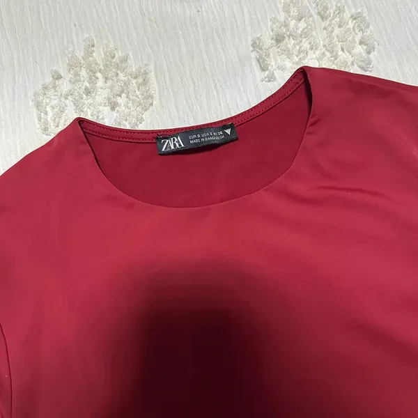 Zara Fitted Long Sleeve Top - Image 2
