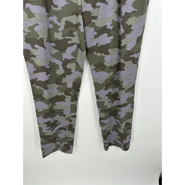 Lululemon Keep Moving Pant 7/8 High Rise Camo Brier Rose Sz 12 Workout - Image 5