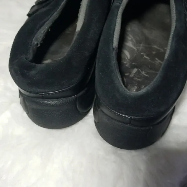 Dansko slip on black clog mule nursing career shoes sz 9 - Image 5