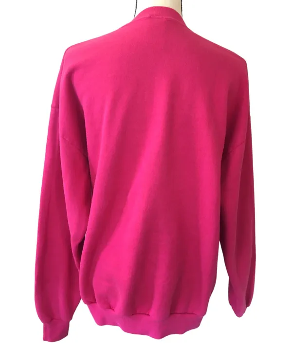 Disney Mickey Unlimited Vintage 90s Minnie Mouse Pink Crew Sweatshirt Florida XL - Image 2