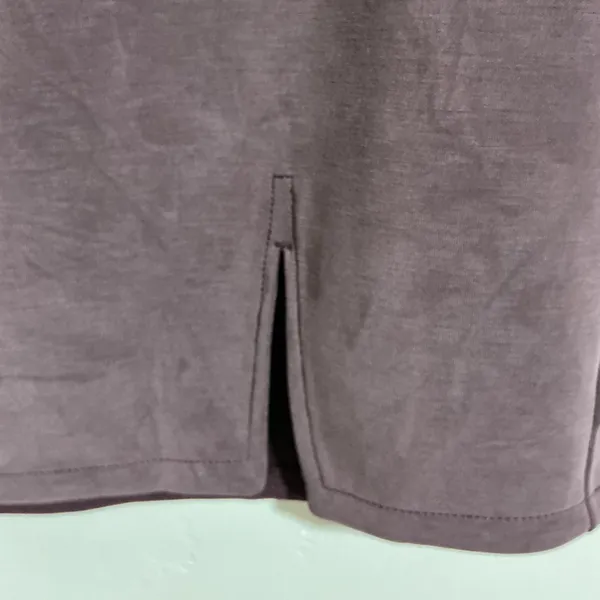 Lululemon Softstreme Mini Skirt Plum Purple Side Slit XS Athleisure Casual - Image 2