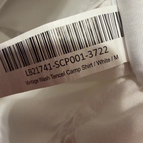 Quince White Vintage Wash Tencel Camp Shirt Women’s size medium - Image 11