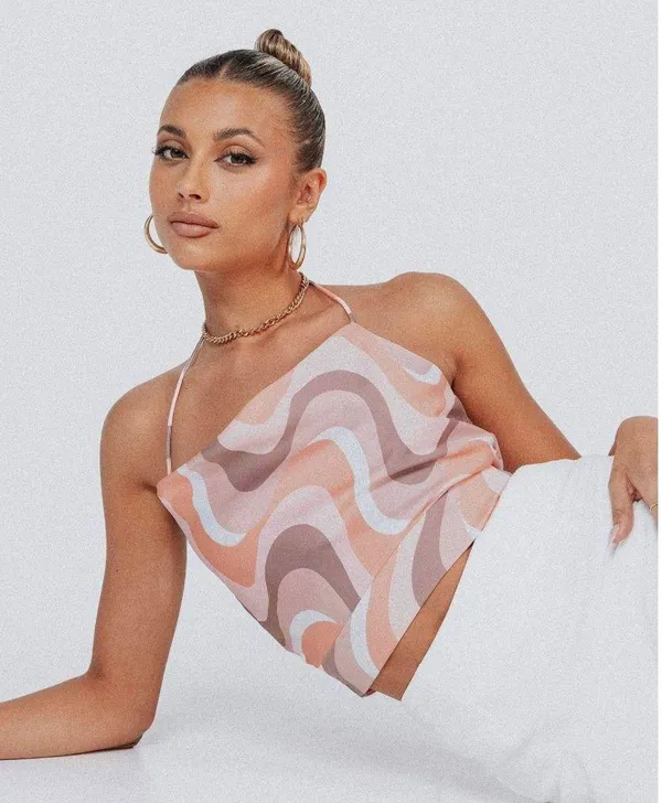 Princess Polly Crop Top Tie - Image 3