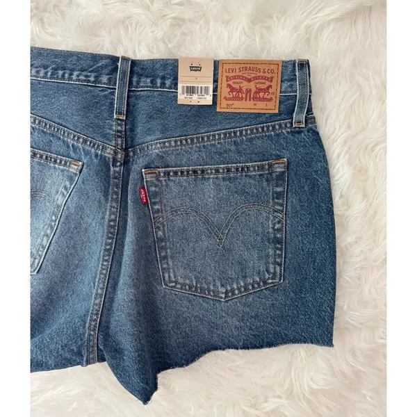 Levi’s 501 Original Fit High Rise Women's Shorts 31 - Image 7