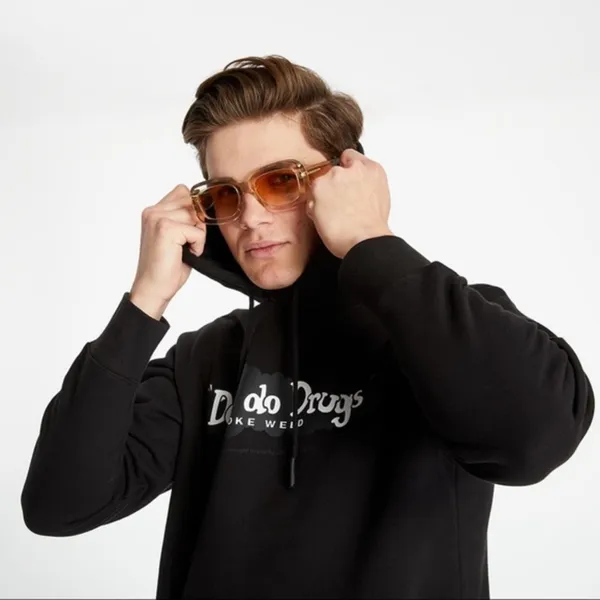 Chinatown Market 🆕 NWT | Special Message Hoodie Don’t Do Drugs | Black - Image 4
