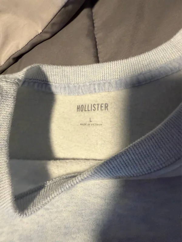 Hollister Light Blue Crewneck - Image 2