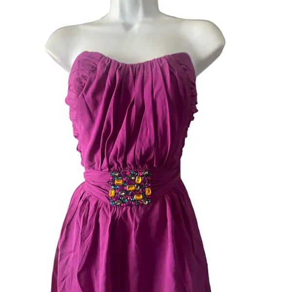 Shoshanna Strapless Dress‎ - Image 4