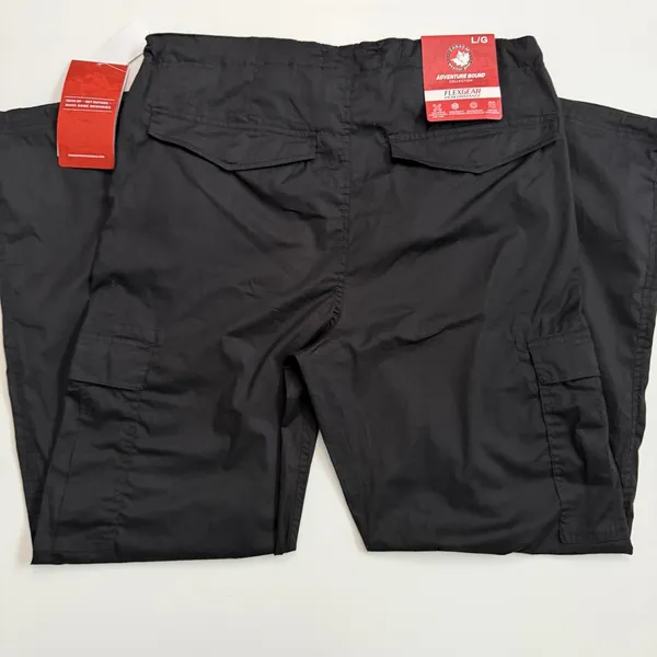 Canada Weather Gear Pants Cargo Flex 4 Way Stretch Lightweight Gorpcore Black - Image 9