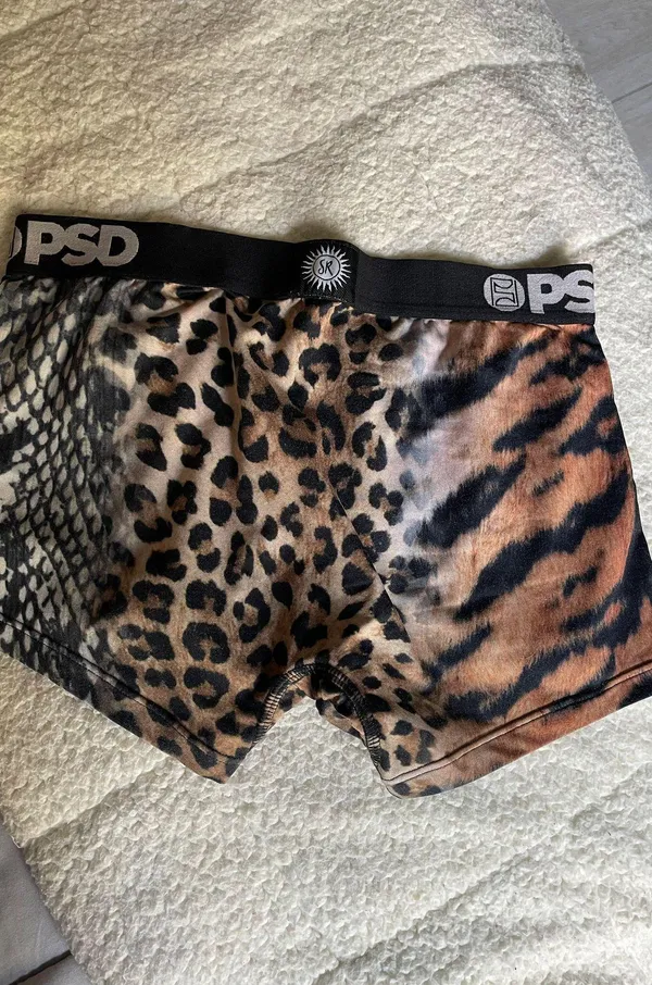 Cheetah Tiger Print Psd Boxer Multi Size XS - Image 2