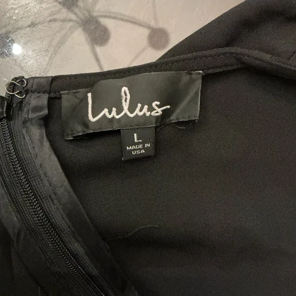 Lulu's Classic Black Sleeveless Jumpsuit - Image 4