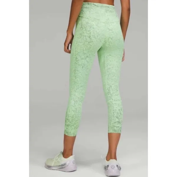 Lululemon Size 12 Base Pace City Grit Green High-Rise Running Tight‎ 25" Yoga - Image 2