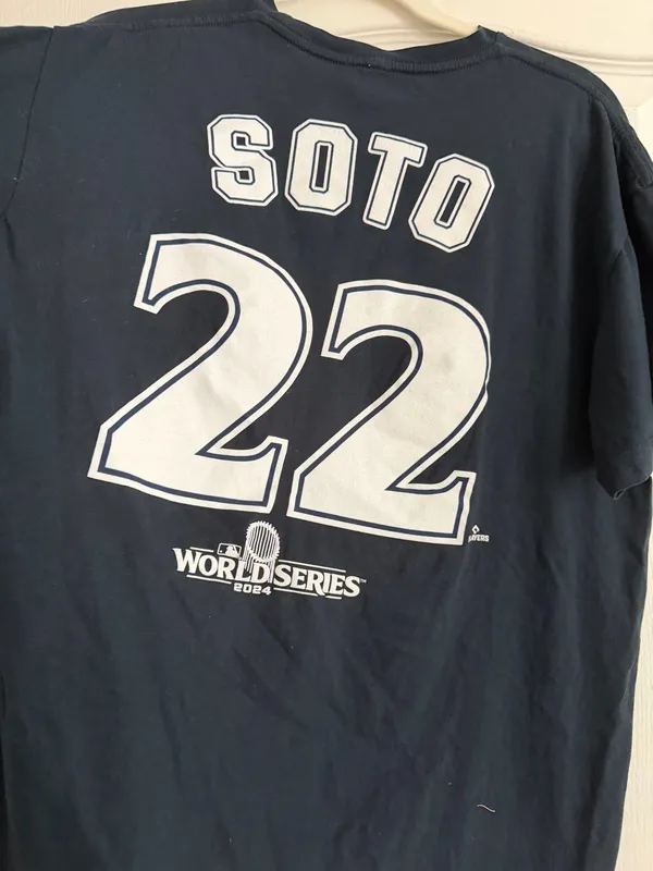 Fanatics New york yankees Soto 22 world champions tee - Image 5