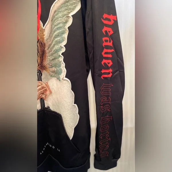 Teen Hearts Fallen Angels Hoodie/Sweatshirt. Size 4X. NWOT! - Image 3