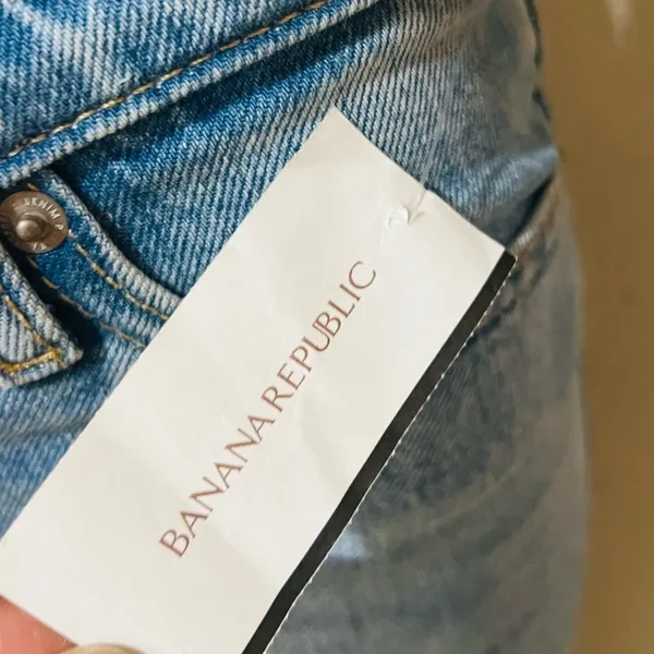 Banana Republic HIGH-RISE RELAXED BOOTCUT Leg Jeans size 26 100% cotton - Image 10