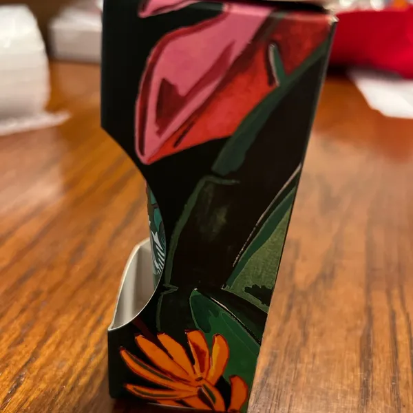Farm Rio Starbucks Green Floral Keychain - Image 3