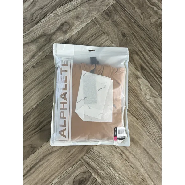 ALPHALETE Women’s EXP Tech Windbreaker- Chestnut, Size XS - Image 9