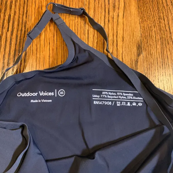 Outdoor Voices The Exercise Dress Black XS - Image 5
