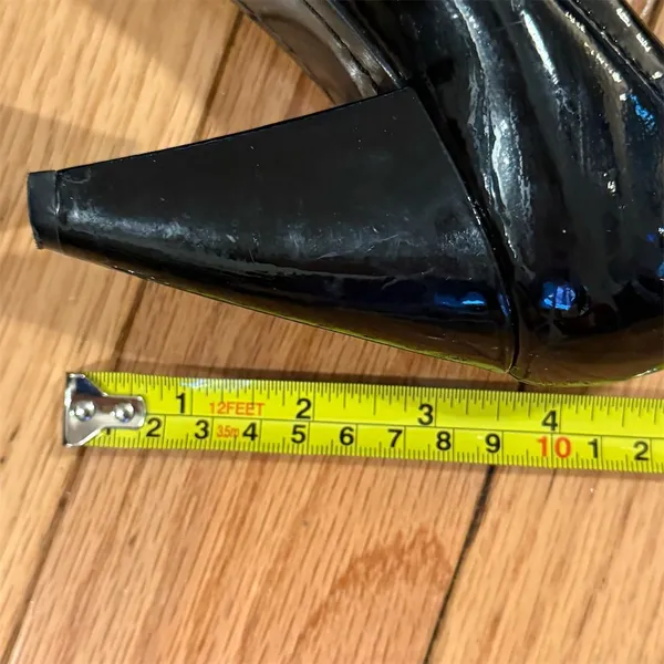 Coach Women's Black Patent Leather Stiletto Pumps Size 6.5 B - Image 5