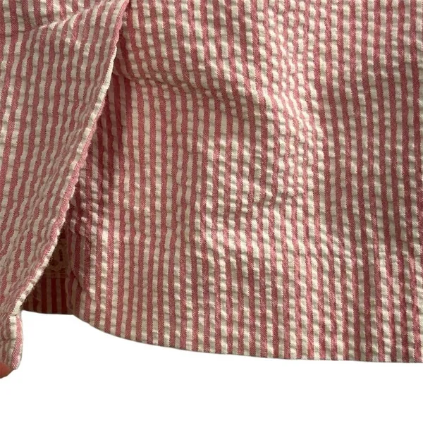 Lilly Pulitzer Women's‎ Pink Gingham Short Skirt Size 6 Casual - Image 7