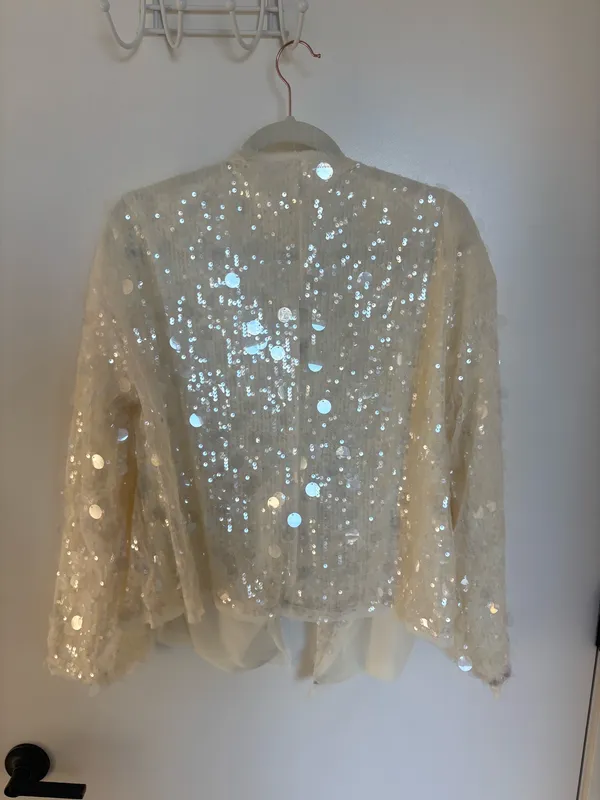 sequin top Gold Size L - Image 2