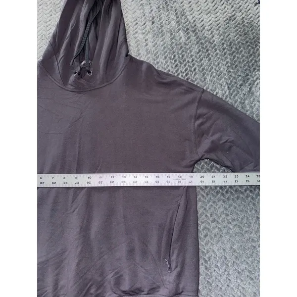 Lululemon Women's Twisted And Tucked Hoodie Sweatshirt Pullover‎ Purple Size 8 - Image 9