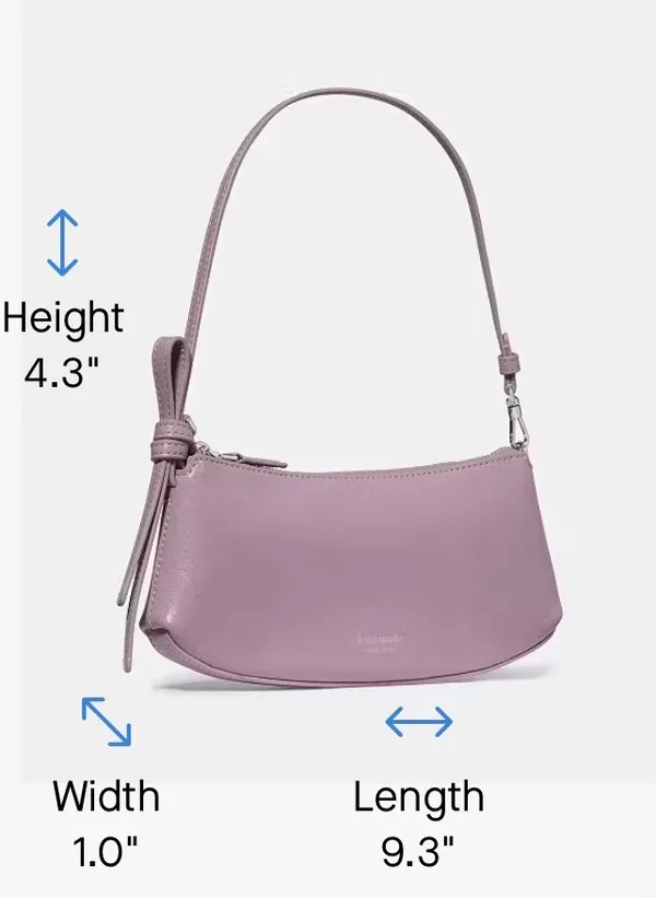 kate spade Lilac Leather Mini Shoulder Bag - Image 4