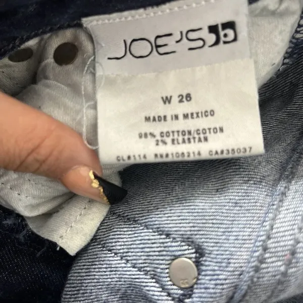 Joe’s Jeans The Honey Low Rise Bootcut Jeans Dark Wash Size 26 - Image 5
