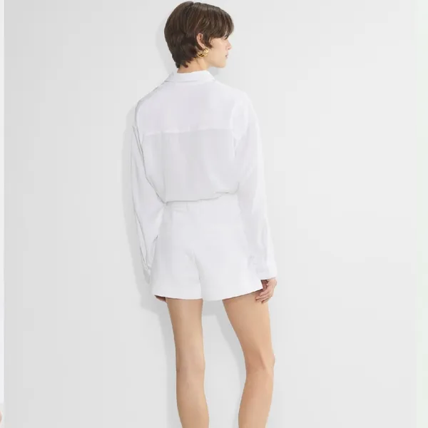 Aritzia Babaton - Pleated Mini Short - Image 5
