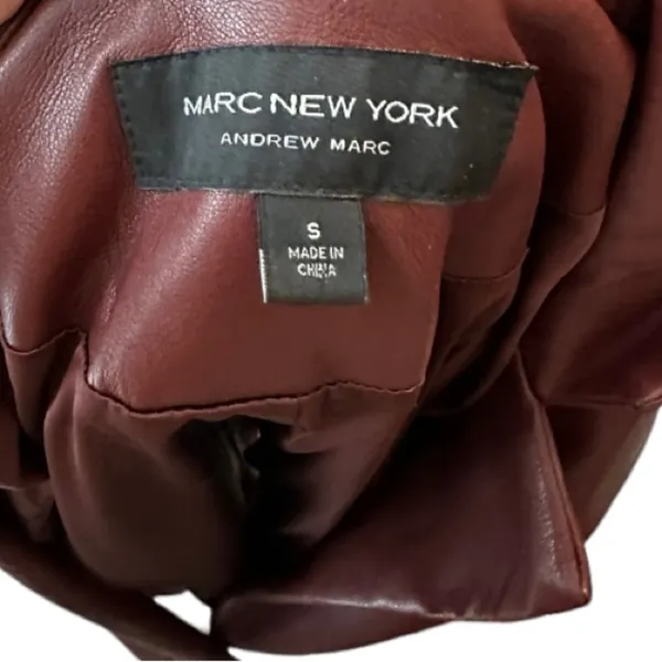 Marc New York‎ Vegan Leather Blazer - Image 4