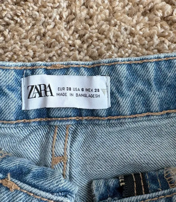 ZARA Denim Shorts  - Image 2