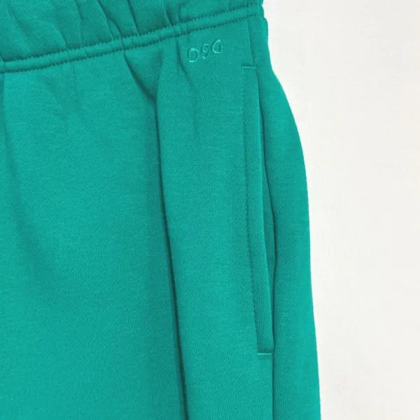 DSG Women Classic Fleece Cinch Sweatpant Melted‎ Emerald Green Small Jogger NEW - Image 2