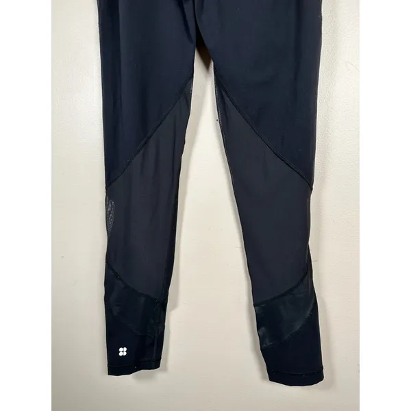 Sweaty Betty Black Yoga Leggings Size Small‎ Solid Stretch Running Gym Workout - Image 11