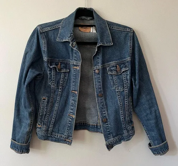 Levi Strauss Signature Jean Denim Jacket Button Front Juniors XXL - Image 2