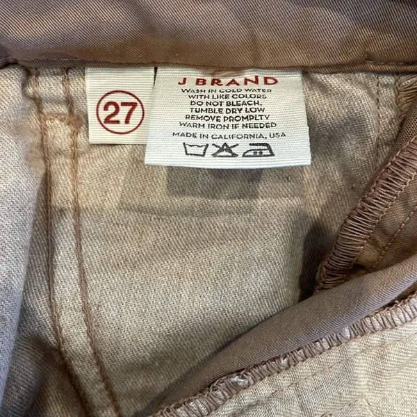 J Brand Avery Pants Chinos Cedar Chest 27 - Image 5