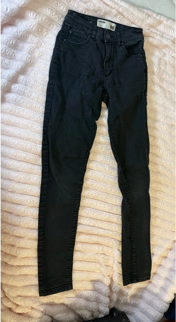 Garage Black Skinny Jeans - Image 3