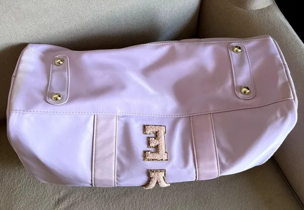 Stoney Clover Lane Classic Mini Duffle Bag grape purple LOVE CL - Image 3