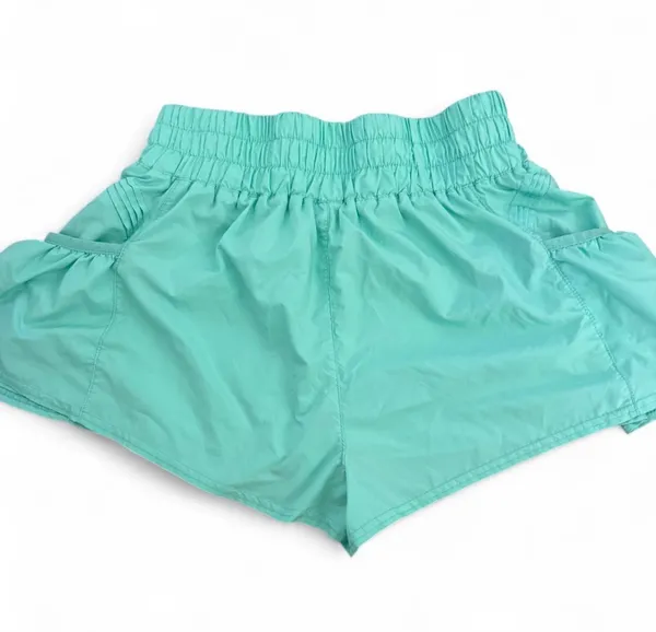 Size Small Shorts Pretty Teal Color - Image 2